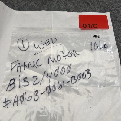 Used FANUC A06B-0061-B003 Servo Motors California US | Davliegogo LLC #1705756