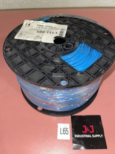 14 AWG Blue Machine Wire 500 ’ PN/14N041 Fast Shipping!+Warranty