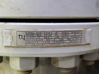 USED TY VALVE CORPORATION 351RF005
