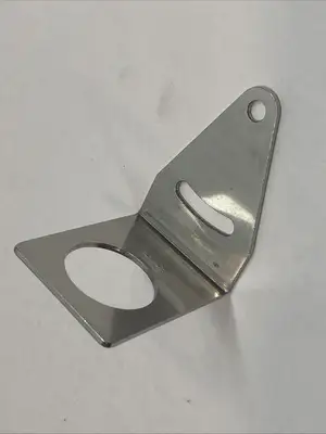 USED BANNER STAINLESS RIGHT-ANGLE BRACKET FOR 30MM QS30/SM30 SENSORS