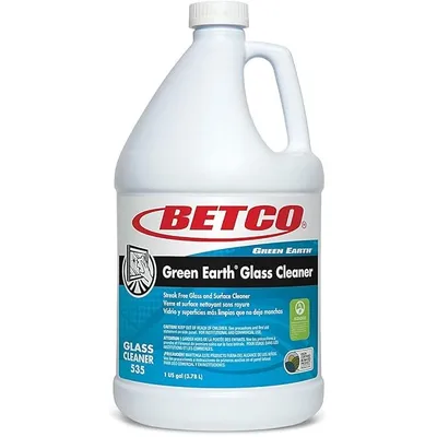 Betco® Green Earth® Glass Cleaner, 1 Gallon, Case Of 4