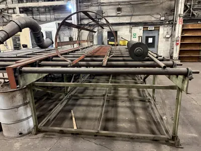 Used WHEELABRATOR N/A Roller Conveyor Shot Blaster Ohio US | G-2000, Inc. #1548860