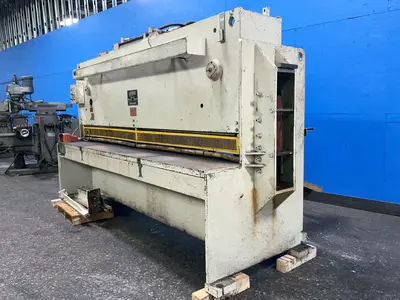 Used HTC 37510A Power Squaring Shears (Inch) Ohio US | HGR 24 #1407626