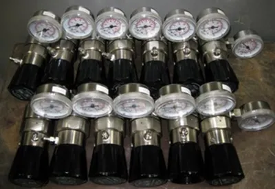 Used TESCOM 25-500 PSIG Air Pressure Regulators Texas US | Bamko Surplus Process Equipment #933148