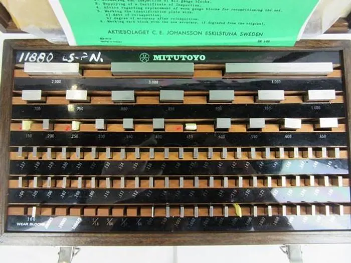 Mitutoyo Gauge Blocks