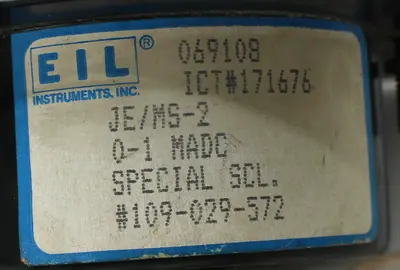 USED EIL JE/MS-2