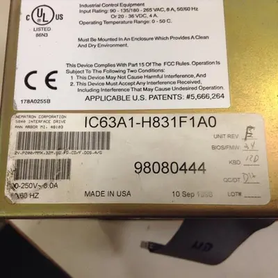 USED MODICON 557VCM73110