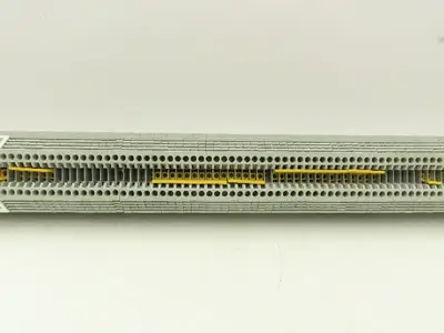 Allen Bradley 1492-J3 Terminal Block & 1492-J6 With 1 DIN Rail 800V Lot of 140