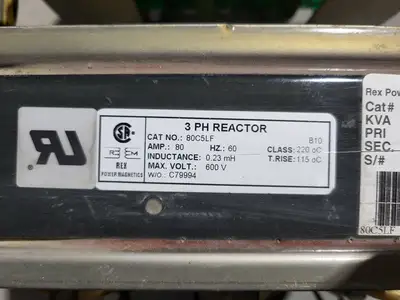 Used REX POWER MAGNETICS 80C5LF Transformers British Columbia CA | Lenmark #913552