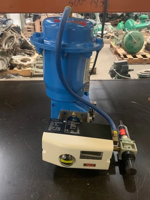 1.5" Jamesbury Ball Valve Air Operated Stainless New Storeroom Spare