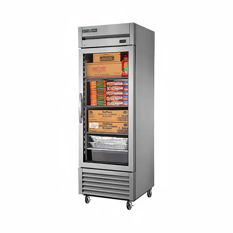 Used True T-23FG-HC~FGD01 Display Freezers Illinois US | Falcon Restaurant Supply #1374216