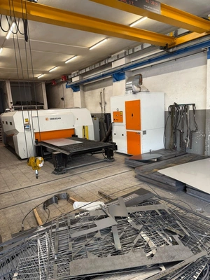 ERMAKSAN CNC Fiber Laser, in top condition, video