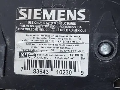 USED SIEMENS BQ115