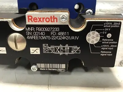 USED REXROTH 4WREE10W75-22/G24K31/A1V