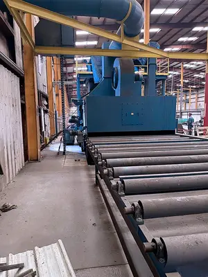 Used 2008 BLASTEC 10' PLATE BLASTER Finishing Machines Illinois US | Machinery Marketing International #1360727