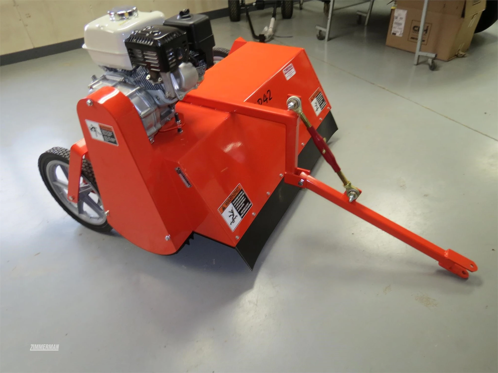 New | in-Stock 2025 CREEK VIEW MFG LP42 All-Terrain Litter Vacuum Pennsylvania US | Zimmerman Farm Service #1410402