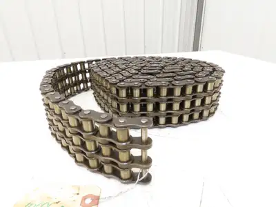 EK60-3 3 Strand #60 Roller Chain 10' Length