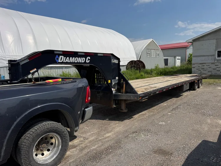 Used 2021 DIAMOND TANDEM ROAD CLIPPER Flatbed Trailers Ontario CA | Driven Equipment Solutions #1423081