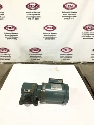 Reliance Electric P14H1448G Three Phase AC Motor with Dodge Tigear Speed Reducer