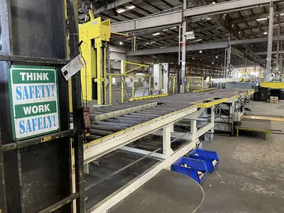 72" OD x 10,000 Lbs. Banding Line