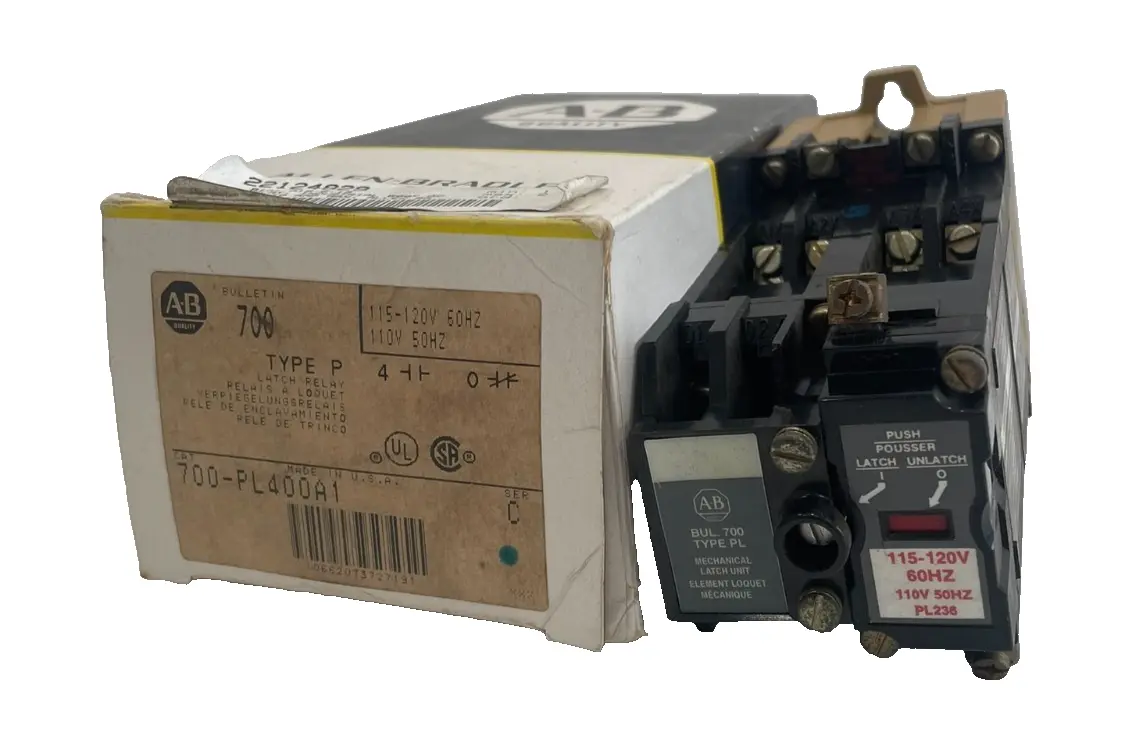 ALLEN BRADLEY 700-PL400A1 RELAY SER. C 700PL400A1 NEW,SURPLUS