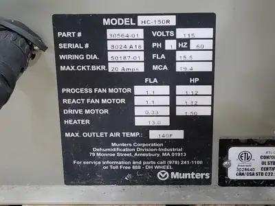 USED MUNTERS 30564-01
