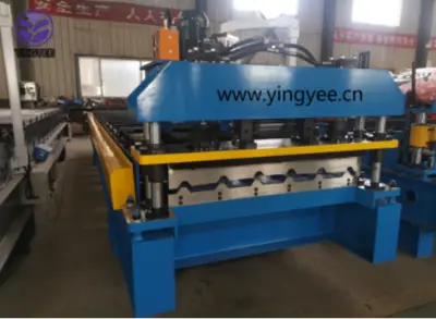 IBR/Trapezoid Roof Sheet Roll Forming Machine in China