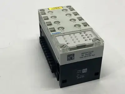 CPX-AB-8-M8-3POL, 195706, CPX-GE-EV | Festo CPX-AB-8-M8-3POL Manifold Block 195706 w/ CPX-GE-EV Interlinking Block - Used