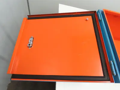 Electrical Enclosure Dual Door Cabinet 895mm H 400mm W 280mm D