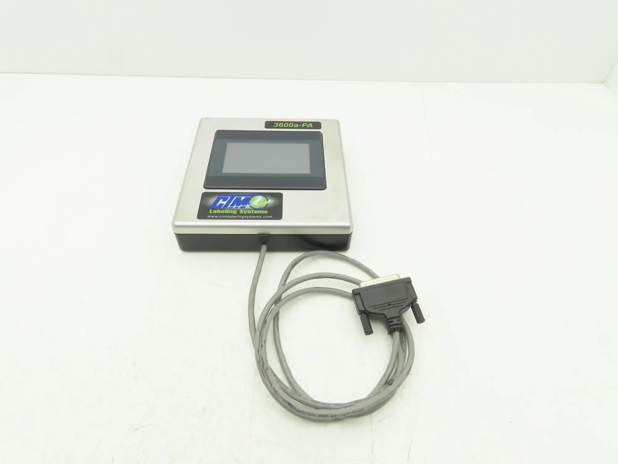 CTM Labeling Systems 3600a-PA Operator Interface Touch Panel w/ 25-Pin Connector