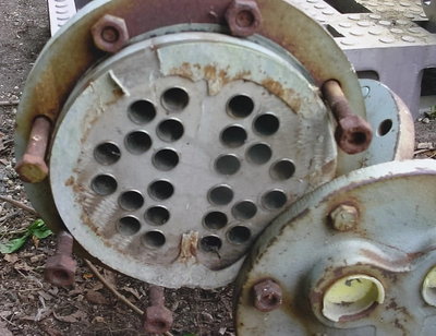 USED BELL & GOSSETT CS HEAT EXCHANGER 15 SQUARE FOOT