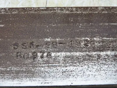 Press Brake Die 36-1/2" Long 90° V 1/2" Tang 1-13/32" W 2-13/16"H Offset
