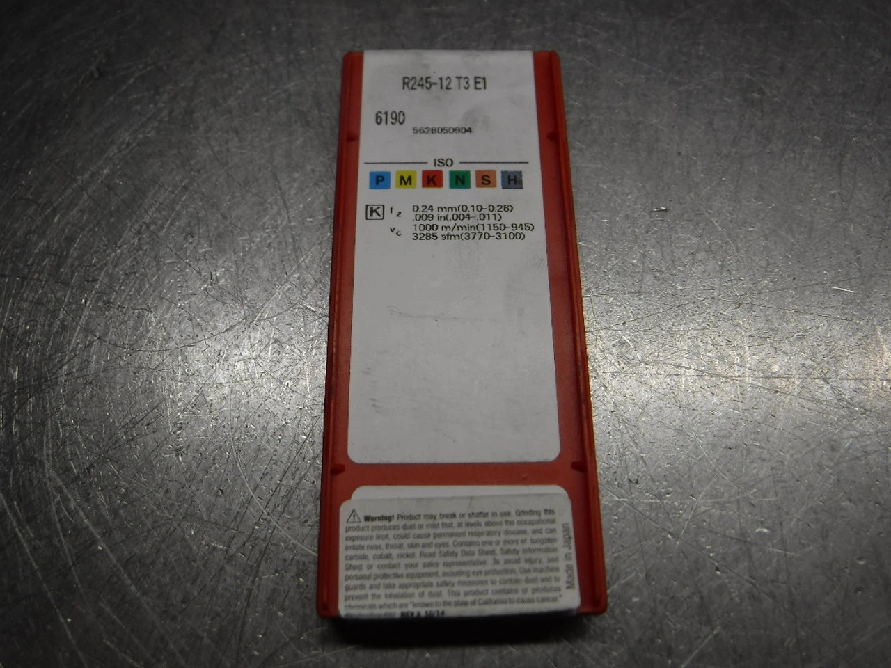 Sandvik CoroMill Ceramic Milling Inserts QTY10 R245-12 T3 E1 6190 (LOC734)