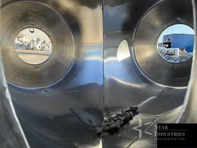 Used PATTERSON-KELLEY TWIN SHELL BLENDER Chemical & Process Equipment California US | Star Industries #1250137