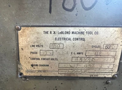 LEBLOND REGAL Engine Lathes (Gap Bed, Hollow-Spindle, Tracer) | Mohawk Machinery (4)