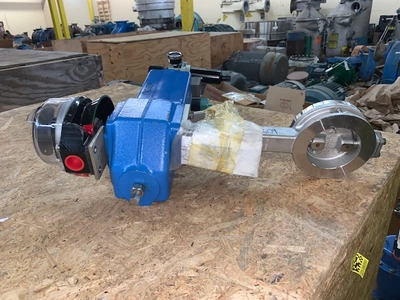 Neles Jamesbury 3" Butterfly Stainless Valve New Storeroom Spare