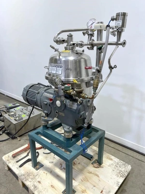 Westfalia SB 7-06-076 clarifier centrifuge, 316SS.