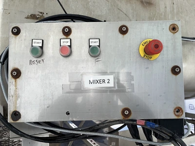 1800L Iozzelli S/S Twin U-Trough Mixer Model BL1800V