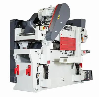 Northtech NT 400EL Heavy Duty Chain Drive Double Surface Planer (w/ Helical Cutter Heads)
