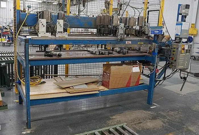 Used CUSTOM-BUILT DESOUTTER MULTIPLE-SPINDLE VERTICAL DRILLING AND GROOVING MACHINE Automatic Boring and Grooving Centers North Carolina US | Pruitt Machinery #716513
