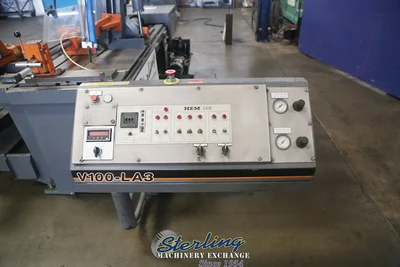 Used HEM V100LA-3 Vertical Band Saws California US | Sterling Machinery Exchange #1465994