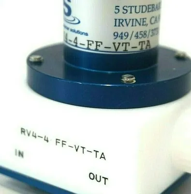 NEW INTERNATIONAL POLYMER SOLUTIONS RV4-4 FF-VT-TA RELIEF VALVE RV44FFVTTA