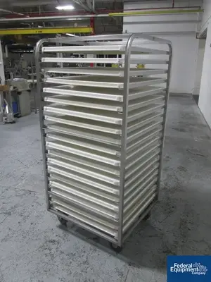 Unknown Plastic Tray Rack, s/s