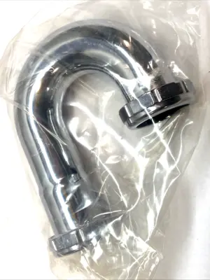 USED PROFLO 1-1/4″ TUBULAR P-TRAP ZINC 20 GAUGE CHROME FINISH