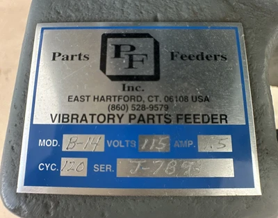 USED Parts Feeder B-14 8”