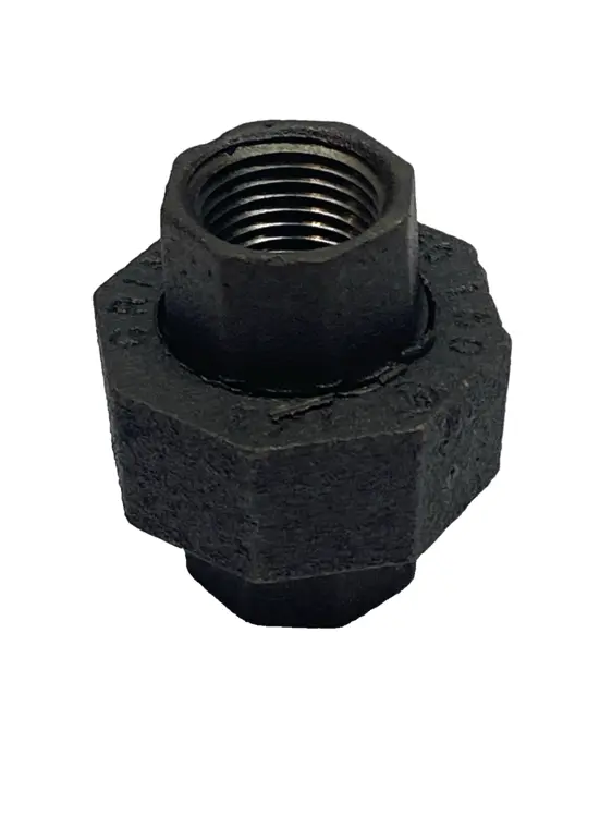 New | in-Stock GRINNELL Joint Union 1/2" NPT Class 150 Malleable Iron Black Fig. 463 Plumbing Equipment Michigan US | Maverick Industrial Sales #1400092