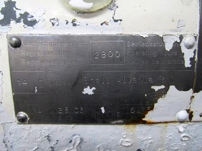 Westfalia CA 458-00-02 decanter centrifuge, 316SS.