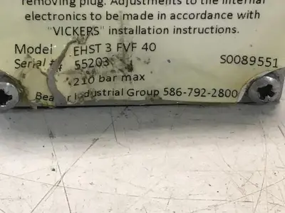 USED EATON-VICKERS EHST-3-FVF-40