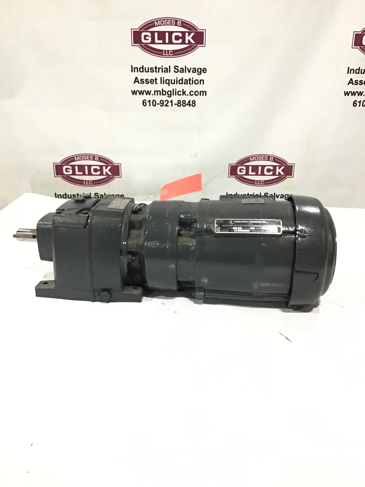 Browning Emerson F0972 1.5HP Explosion Proof Electric Gear Motor