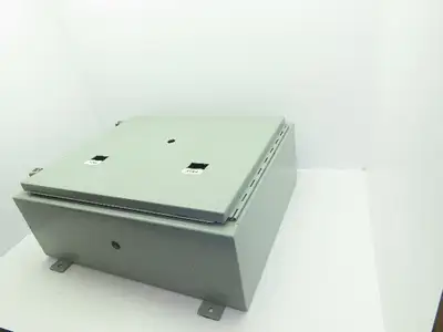 Hoffman A202408LP Steel Electrical Enclosure JIC Box Backplate 20x24x8" Type 12